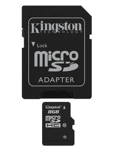 Kingston Technology 8GB microSDHC Card Flash