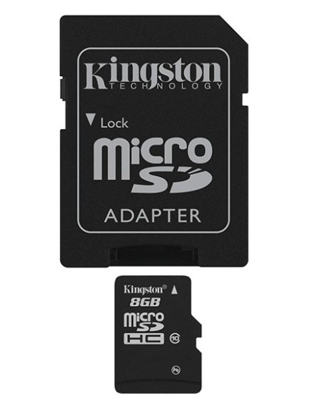 Kingston Technology 8GB microSDHC Card Flash
