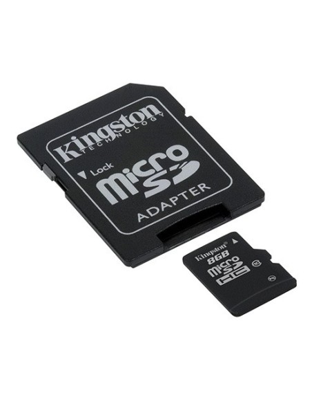 Kingston Technology 8GB microSDHC Card Flash
