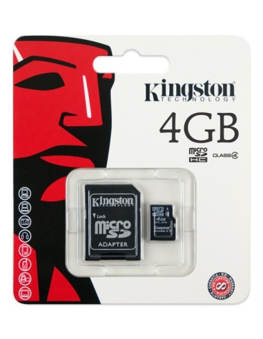 Kingston Technology 4GB microSDHC Flash Classe 4