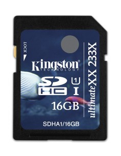 Kingston Technology 16GB SDHC UltimateXX UHS-I Flash