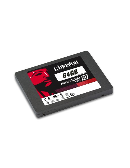 Kingston Technology SSDNow V200 2.5" 64 GB Serial ATA III