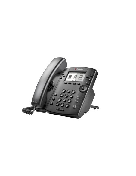POLY VVX 300 telefono IP Nero 6 linee LCD