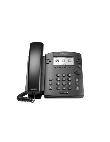 POLY VVX 300 telefono IP Nero 6 linee LCD