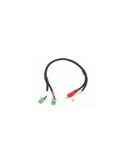 POLY 2457-23492-001 cavo audio 2 x RCA Nero