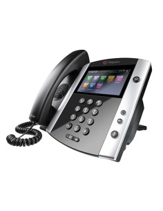 POLY VVX 600 Telefono DECT Nero, Bianco 2