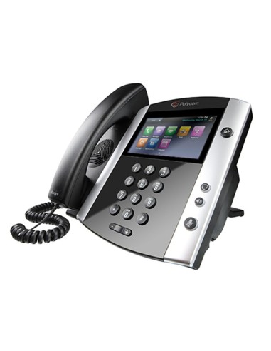 POLY VVX 600 Telefono DECT Nero, Bianco