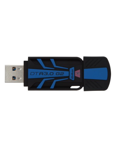 Kingston Technology DataTraveler R3.0 G2 64GB unità flash USB USB tipo A 3.2 Gen 1 (3.1 Gen 1) Nero, Blu