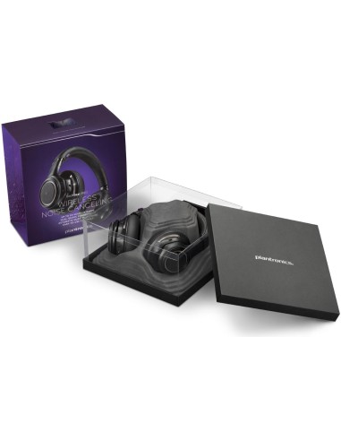 POLY BackBeat PRO Cuffie Con cavo e senza cavo A Padiglione Musica e Chiamate Bluetooth Nero, Viola