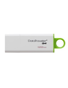 Kingston Technology DataTraveler G4 unità flash USB 128 GB USB tipo A 3.2 Gen 1 (3.1 Gen 1) Verde, Bianco