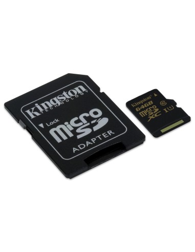 Kingston Technology microSDHC SDXC Class 10 UHS-I 64GB MicroSDXC Classe 10