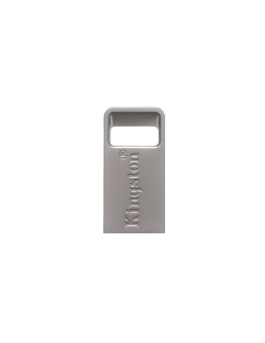 Kingston Technology DataTraveler Micro 3.1 128GB unità flash USB USB tipo A 3.2 Gen 1 (3.1 Gen 1) Metallico