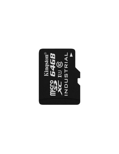 Kingston Technology Industrial Temperature microSD UHS-I 64GB MicroSDXC Classe 10