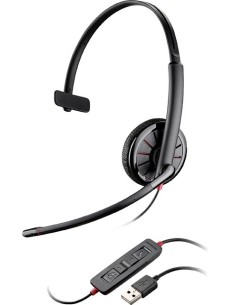 POLY C315-M Auricolare Cablato A Padiglione Musica e Chiamate Nero