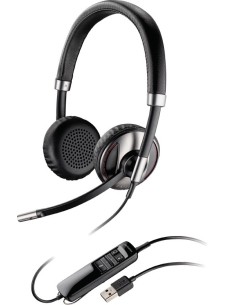 POLY Blackwire C720-M Auricolare Wireless A Padiglione Musica e Chiamate Bluetooth Nero
