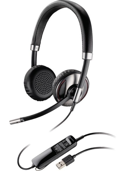 POLY Blackwire C720-M Auricolare Wireless A Padiglione Musica e Chiamate Bluetooth Nero