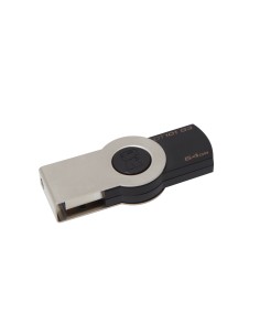 Kingston Technology DataTraveler 101 G3 unità flash USB 64 GB USB tipo A 3.2 Gen 1 (3.1 Gen 1) Nero, Metallico 2