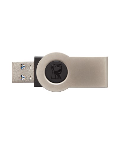 Kingston Technology DataTraveler 101 G3 unità flash USB 64 GB USB tipo A 3.2 Gen 1 (3.1 Gen 1) Nero, Metallico