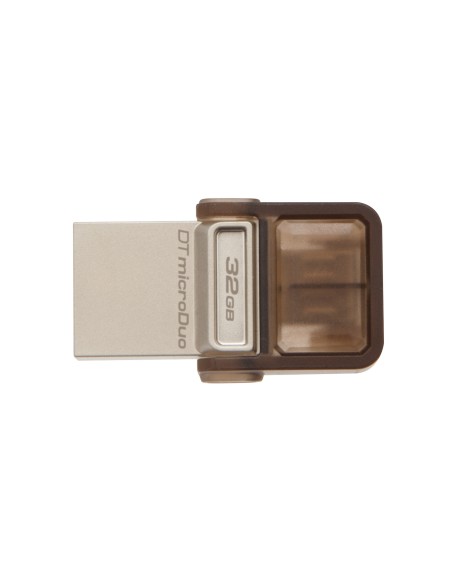 Kingston Technology DataTraveler microDuo OTG 32GB unità flash USB USB tipo A 2.0 Marrone
