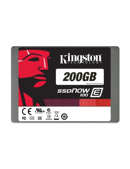 Kingston Technology SSDNow E100 2.5" 200 GB Serial ATA III