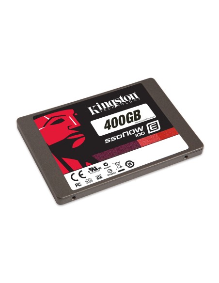 Kingston Technology SSDNow E100 2.5" 400 GB Serial ATA III