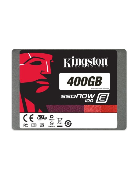 Kingston Technology SSDNow E100 2.5" 400 GB Serial ATA III