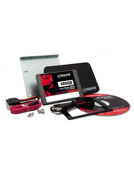 Kingston Technology SSDNow KC300 Upgrade bundle kit 2.5" 180 GB Serial ATA III