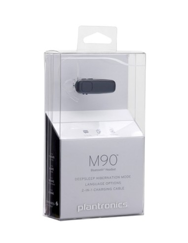POLY M90 Auricolare Wireless A clip Musica e Chiamate Micro-USB Bluetooth Nero