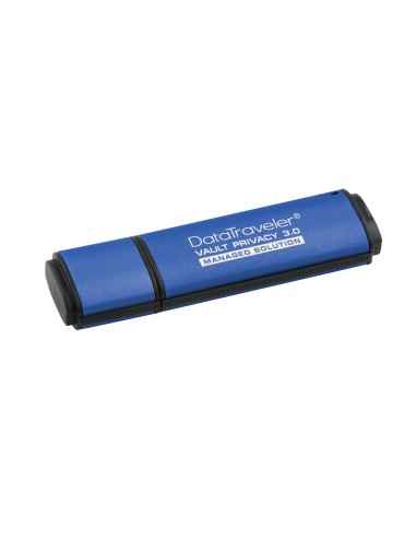 Kingston Technology DataTraveler Vault Privacy 3.0 Management-Ready 8GB unità flash USB USB tipo A 3.2 Gen 1 (3.1 Gen 1) Blu