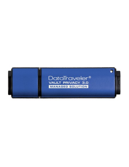 Kingston Technology DataTraveler Vault Privacy 3.0 Management-Ready 8GB unità flash USB USB tipo A 3.2 Gen 1 (3.1 Gen 1) Blu