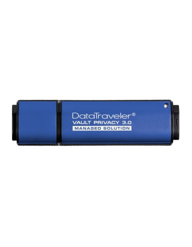 Kingston Technology DataTraveler Vault Privacy 3.0 Management-Ready 4GB unità flash USB USB tipo A 3.2 Gen 1 (3.1 Gen 1) Blu