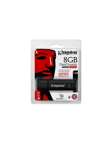 Kingston Technology DataTraveler 4000 Management-Ready 8GB unità flash USB USB tipo A 2.0 Nero