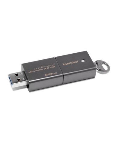 Kingston Technology DataTraveler Ultimate 3.0 G3 128GB unità flash USB USB tipo A 3.2 Gen 1 (3.1 Gen 1) Acciaio inossidabile,
