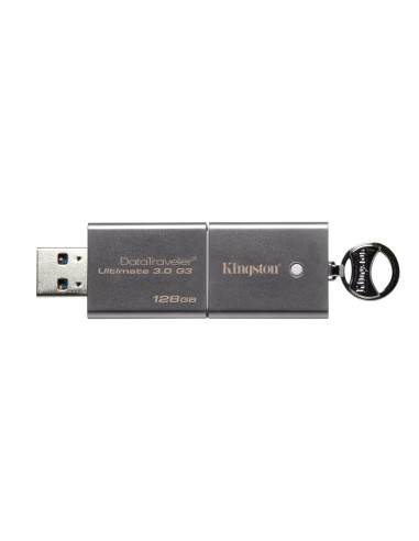 Kingston Technology DataTraveler Ultimate 3.0 G3 128GB unità flash USB USB tipo A 3.2 Gen 1 (3.1 Gen 1) Acciaio inossidabile,