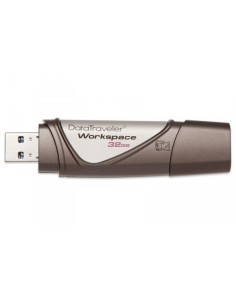Kingston Technology DataTraveler Workspace 32GB unità flash USB USB tipo A 3.2 Gen 1 (3.1 Gen 1) Marrone, Argento