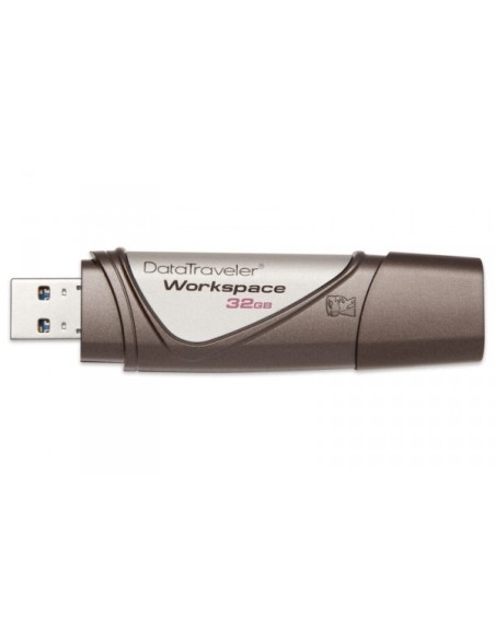 Kingston Technology DataTraveler Workspace 32GB unità flash USB USB tipo A 3.2 Gen 1 (3.1 Gen 1) Marrone, Argento