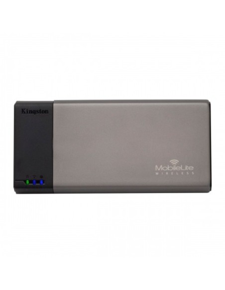 Kingston Technology MobileLite Wireless lettore di schede Wi-Fi Nero, Grigio