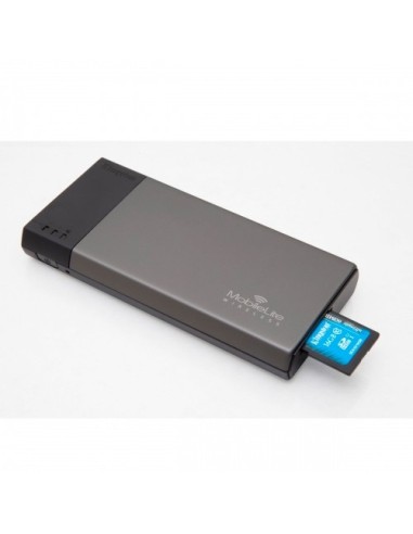 Kingston Technology MobileLite Wireless lettore di schede Wi-Fi Nero, Grigio