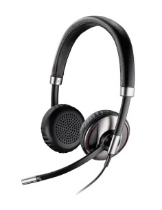 POLY Blackwire C720 Auricolare Cablato A Padiglione Musica e Chiamate Bluetooth Nero