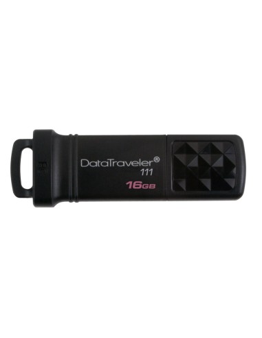 Kingston Technology DataTraveler 111 unità flash USB 16 GB USB tipo A 3.2 Gen 1 (3.1 Gen 1) Nero