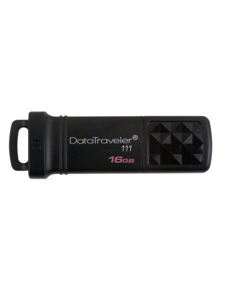Kingston Technology DataTraveler 111 unità flash USB 16 GB USB tipo A 3.2 Gen 1 (3.1 Gen 1) Nero