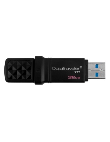 Kingston Technology DataTraveler 111 unità flash USB 32 GB USB tipo A 3.2 Gen 1 (3.1 Gen 1) Nero