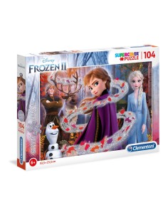 Clementoni Disney Frozen 2 Puzzle 104 pz Cartoni