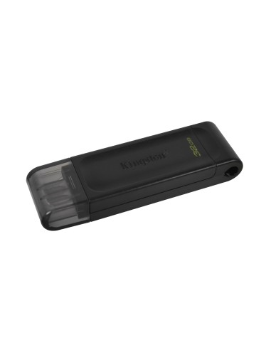 Kingston Technology DataTraveler 70 unità flash USB 32 GB USB tipo-C 3.2 Gen 1 (3.1 Gen 1) Nero