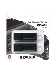 Kingston Technology DataTraveler Exodia unità flash USB 32 GB USB tipo A 3.2 Gen 1 (3.1 Gen 1) Nero 2
