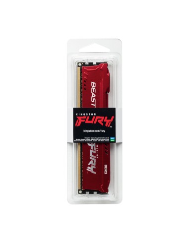 Kingston Technology FURY Beast memoria 8 GB 1 x 8 GB DDR3 1866 MHz