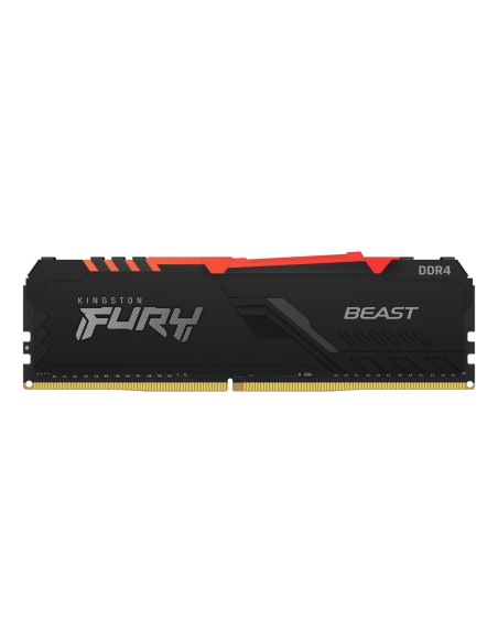 Kingston Technology FURY Beast RGB memoria 8 GB 1 x 8 GB DDR4 3200 MHz