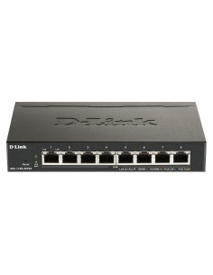 D-Link DGS-1100-08PV2 Gestito L2 L3 Gigabit Ethernet (10 100 1000) Supporto Power over Ethernet (PoE) Nero