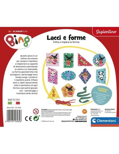 Clementoni BING - LACCI E FORME