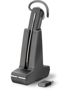 POLY 8240 UC Auricolare Wireless A clip Ufficio Nero